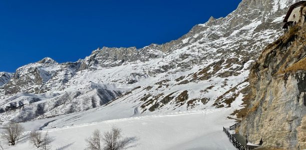 CERVINIA CENTRO MONOLOCALE BALCONE E VISTA